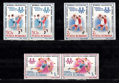 A11 TX9 11 - 1987 - A 10-a CM Universitare handbal masculin - perechi doua foto