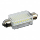 Bec Cu Led Sofit 27 SMD Cu Lentila 3D 11 x 39 ( Set 2 Buc ) 24V 080518-1, General