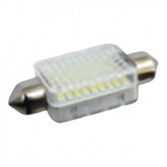 Bec Cu Led Sofit 27 SMD Cu Lentila 3D 11x39 ( Set 2 Buc ) 12V 85318 310117-12