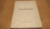 DIMITRIE DANCIU (dedicatie-autograf) - Solitudini - Editura &quot;Lanuri &#039;, Medias, 1940, 52 p.; tiraj: 400 ex.; coperta originala, Alta editura