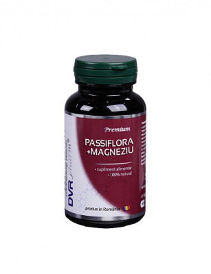 Passiflora si Magneziu 60cps DVR Pharma foto