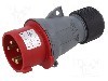 Conector alimentare AC, IEC 60309, IP44, 16A, 415V AC, 5 pini, AMPHENOL - 2CMA101967R1000