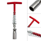 Cheie Bujii cu Articulatie si Maner in T, 16mm, Lungime 220mm, Otel Galvanizat, Flexibila pentru Locuri Greu Accesibile TM Motorcycle Parts 16 mm x