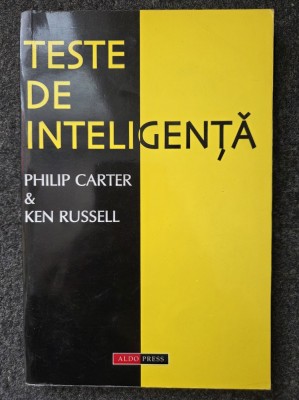 TESTE DE INTELIGENTA - Carter, Russell foto