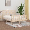 VidaXL Cadru de pat King Size, 150x200 cm, lemn masiv 3107618
