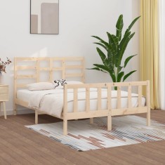 vidaXL Cadru de pat King Size, 150x200 cm, lemn masiv 3107618