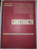 Tehnologia lucrărilor de construcții, Alte carti tehnice