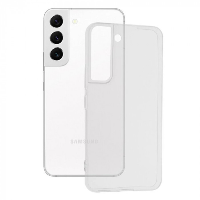 Husa Cover Silicon Slim pentru Samsung Galaxy S22 Plus Transparent