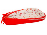Baby Nest din Cocos MyKids Hearts-Red White GreatGoods Plaything