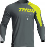 Tricou motocross/enduro Thor Sector Edge, culoare gri/verde, marime S Cod Produs: MX_NEW 29107139PE