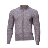 Pulover bărbați lila cu buzunare PL019, 46, 48, 50, 52