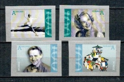 Norvegia 2012 - Personalitati, Sonja Henie, Thorbjorn Egner, ser foto