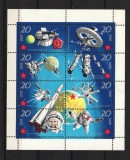 Germania, DDR / RDG, 1971 | 10 ani de zbor uman &icirc;n Cosmos | MNH | aph, Spatiu, Nestampilat