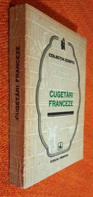 Cugetari franceze * Colectia Cogito 1982 foto