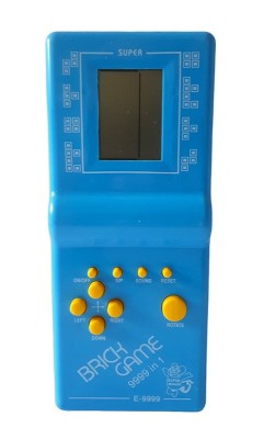 Joc Tetris Clasic 9999 in 1, 19 cm, Albastru, LTOY1AB foto