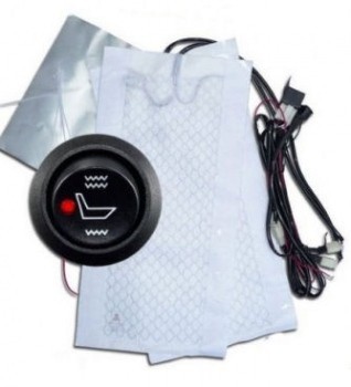 Set incalzire carbon pentru 1 scaun cu 2 trepte foto