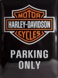 Placa metalica Harley Davidson 40 x 30