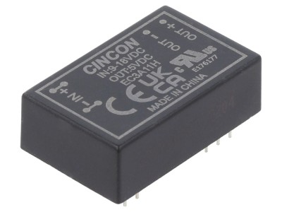 Convertor DC/DC 3W 5V 600mA DIP24 foto