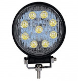 Proiector LED Auto Offroad 27W/12V-24V, Rotund, Slim - KWS27W