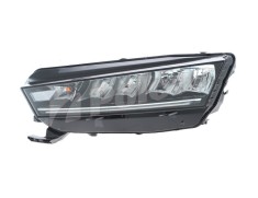 Far Skoda Octavia, 04.2020-, montare fata, stanga, LED+PWY24W; electric; fara modul lumini de zi LED; LED; marcaj &amp;amp;quot;Skoda Crystal Lighting&amp;amp;quot;, foto