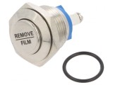 Comutator Anti-Vandalism 2A/48VDC IP65 &Oslash;16mm