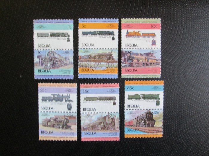 ANGLIA BEQUIA SERIE=MNH=10