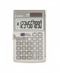 Calculator birou canon ls10tegdbl 10 digiti display lcd alimentare solara foto