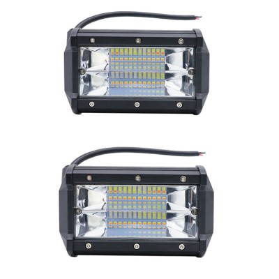 Set 2 x proiectoare auto 72W/proiector LED foto