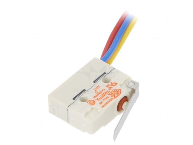 Micro&icirc;ntrerupător cu manetă SPDT 3A/250VAC