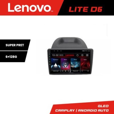 Navigatie Ford Fiesta 2012-2018 Lenovo Kit-256 8 core 6+128 GB Android Waze USB Navigatie Internet Youtube Radio CarStore Technology foto