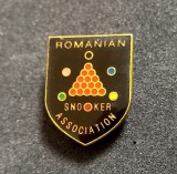 Insigna - FEDERATIA de SNOOKER din ROMANIA (FRS)
