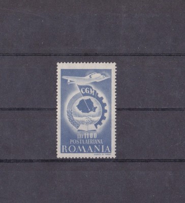 M1 TX7 3 - 1947 - Conferinta generala a muncii - PA - posta aeriana foto