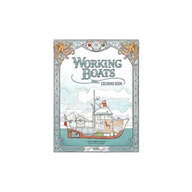 Working Boats Coloring Book