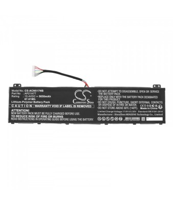 Baterie compatibila Laptop Gaming, AP21A7T, AP21A8T, AP21A5T, CS-ACN517NB, KT.00405.012, KT.0040G.014, KT0040G012, KT0040G014, 5650mAh, 87.01Wh foto