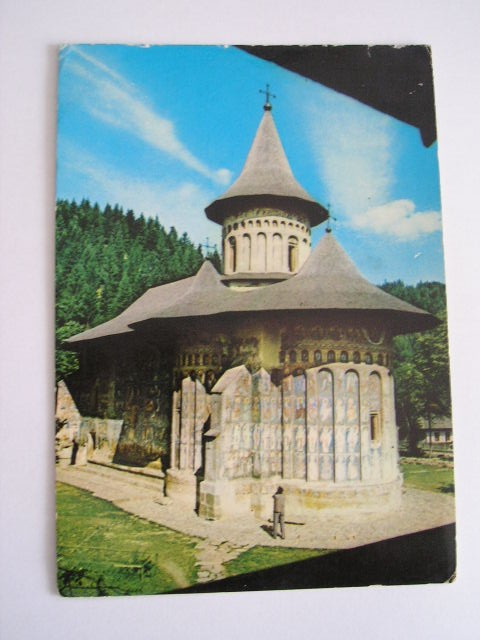 QW25 MS - Carte postala - tematica manastiri - vedere - Manastirea Voronet 3