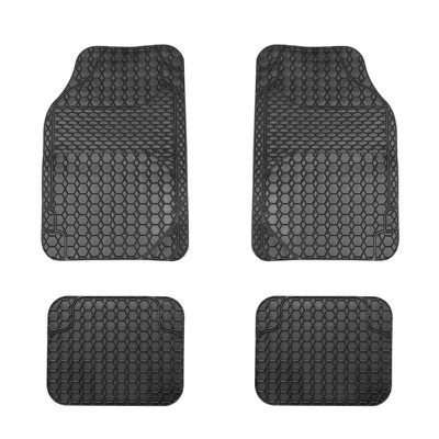 Covorase auto universale ajustabile Carguard &amp;ndash; 68 x 44 cm / 44 x 34 cm PVC &amp;ndash; negru Best CarHome foto