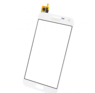 Touchscreen Samsung Galaxy E5, White foto