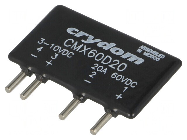 Releu Semiconductor 20A 0-60VDC THT SIP CMX60D20