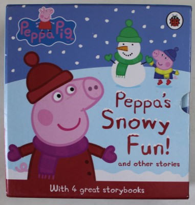 PEPPA &amp;#039;S SNOWY FUN ! AND OTHER STORIES , 4 GREAT STORY BOOKS , 2011 foto