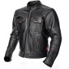 Geaca moto piele Adrenaline Boston, negru, marime L