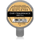 Bath &amp; Body Works Golden Berry Mistletoe parfum pentru masina rezervă 6 ml