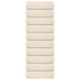 Gossi prosoape de oaspeti, frogn, 10 buc., crem, 30x50 cm, 360 g/m2