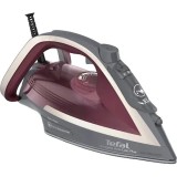 Fier de calcat Tefal Ultragliss Plus FV6840E0, 2800W, jet de abur 260 g/min, abur variabil 0-50 g/min, colector anticalcar, oprire automata, gri/visin