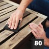 Hartie abraziva - granulatie 80 - albastra - 230 x 280 mm - 5 buc/pachet Best CarHome