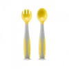 Set lingurita si furculita , galben, U-Grow