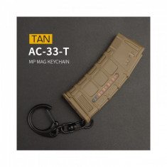 Key chain with carbine - MP MAG - TAN [Wosport]