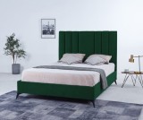Cumpara ieftin Pat Deja Vu 160x200 cm Tapitat Catifea Verde Somiera Inclusa (cod ML 2005-14)