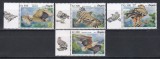 Angola 2018 - Păsări de pradă, Serie cu Tapsuri pe St&acirc;nga, MNH