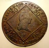 E.026 AUSTRIA FRANZ I 30 KREUZER 1807 S