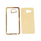 Husa Jelly BLING Samsung A310 Galaxy A3 (2016) Gold, Silicon, Carcasa